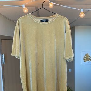 Gold Velvet Tee